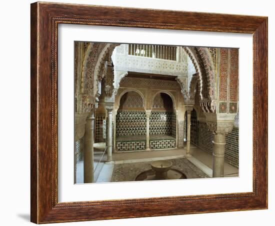 Royal Baths, Alhambra, Unesco World Heritage Site, Granada, Andalucia, Spain-Adam Woolfitt-Framed Photographic Print