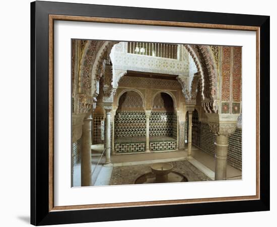 Royal Baths, Alhambra, Unesco World Heritage Site, Granada, Andalucia, Spain-Adam Woolfitt-Framed Photographic Print