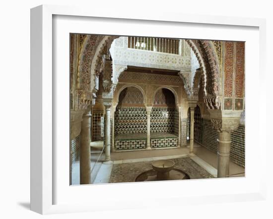 Royal Baths, Alhambra, Unesco World Heritage Site, Granada, Andalucia, Spain-Adam Woolfitt-Framed Photographic Print