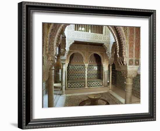 Royal Baths, Alhambra, Unesco World Heritage Site, Granada, Andalucia, Spain-Adam Woolfitt-Framed Photographic Print