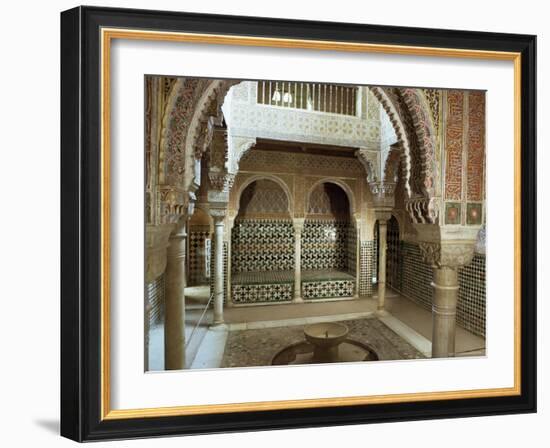 Royal Baths, Alhambra, Unesco World Heritage Site, Granada, Andalucia, Spain-Adam Woolfitt-Framed Photographic Print