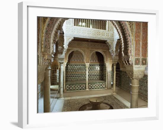 Royal Baths, Alhambra, Unesco World Heritage Site, Granada, Andalucia, Spain-Adam Woolfitt-Framed Photographic Print