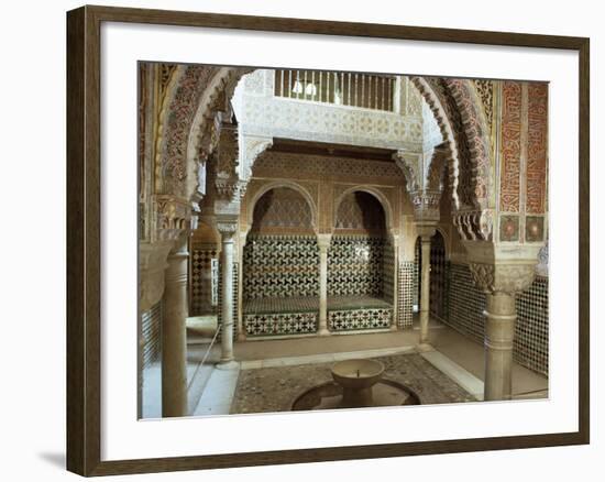 Royal Baths, Alhambra, Unesco World Heritage Site, Granada, Andalucia, Spain-Adam Woolfitt-Framed Photographic Print