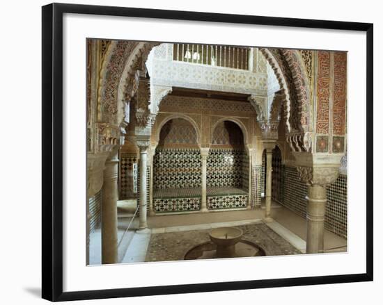 Royal Baths, Alhambra, Unesco World Heritage Site, Granada, Andalucia, Spain-Adam Woolfitt-Framed Photographic Print