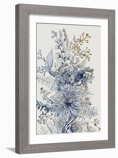 Royal Blue I-Maya Woods-Framed Art Print