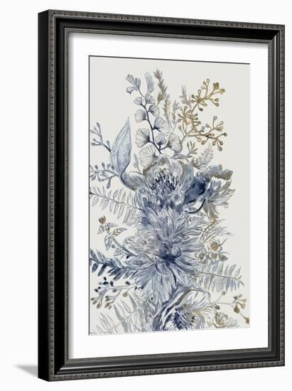 Royal Blue I-Maya Woods-Framed Art Print