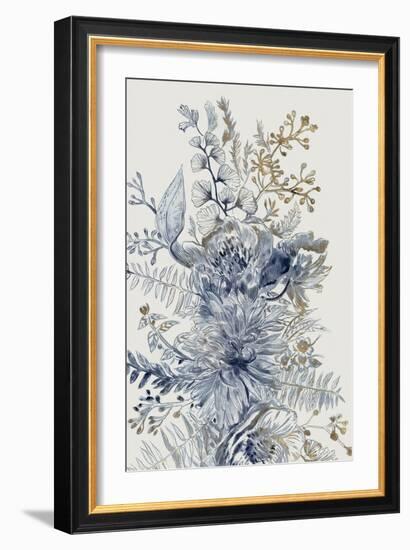Royal Blue I-Maya Woods-Framed Art Print