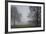 Royal Botanic Gardens, Kew, London. Palm House Obscured by Fog with Winter Trees-Richard Bryant-Framed Photographic Print