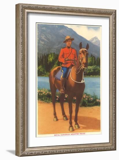 Royal Canadian Mountie-null-Framed Art Print