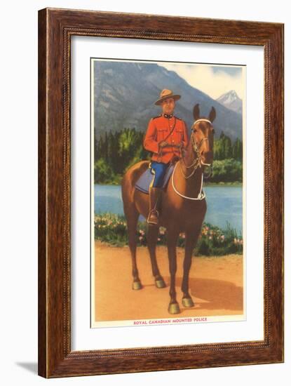 Royal Canadian Mountie-null-Framed Art Print