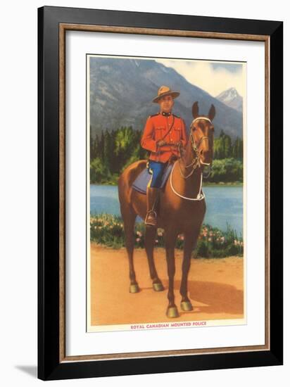 Royal Canadian Mountie-null-Framed Art Print