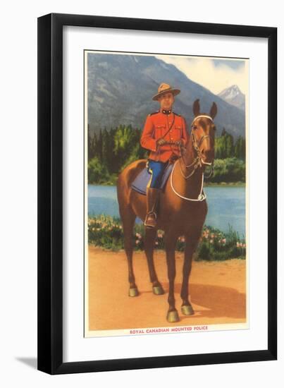 Royal Canadian Mountie-null-Framed Art Print