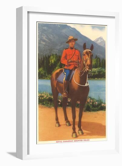 Royal Canadian Mountie-null-Framed Art Print