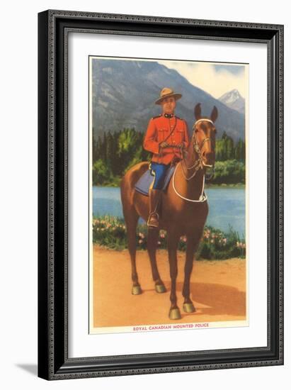 Royal Canadian Mountie-null-Framed Art Print