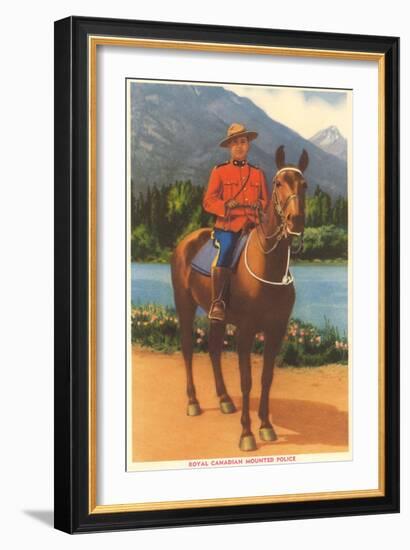 Royal Canadian Mountie-null-Framed Art Print