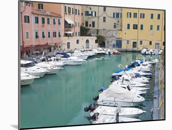 Royal Canal in the Port of Livorno, Tuscany, Italy, Europe-Richard Cummins-Mounted Photographic Print