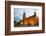 Royal Castle in Warsaw at Night-Jacek Kadaj-Framed Photographic Print