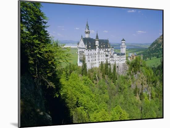 Royal Castle, Neuschwanstein, Bavaria, Germany, Europe-Gavin Hellier-Mounted Photographic Print