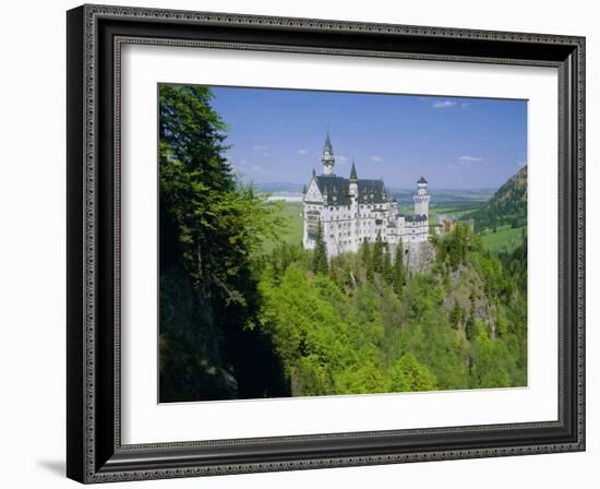 Royal Castle, Neuschwanstein, Bavaria, Germany, Europe-Gavin Hellier-Framed Photographic Print