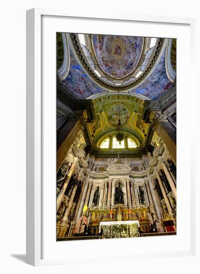 Royal Chapel of the Treasure of San Gennaro, Naples Cathedral, Naples-Carlo Morucchio-Framed Photographic Print