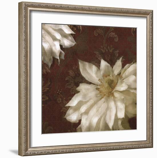 Royal Clematis II-Janel Pahl-Framed Giclee Print