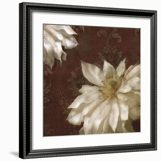 Royal Clematis II-Janel Pahl-Framed Giclee Print