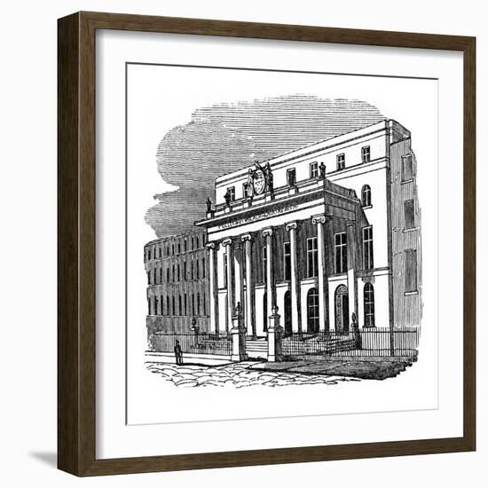 Royal College of Surgeons of England, Lincoln's Inn Fields, London, 1834-Jackson-Framed Giclee Print