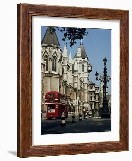 Royal Courts of Justice, the Strand, London, England, United Kingdom-G Richardson-Framed Photographic Print