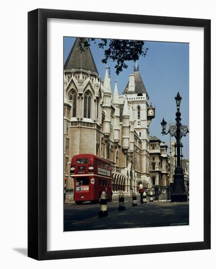 Royal Courts of Justice, the Strand, London, England, United Kingdom-G Richardson-Framed Photographic Print