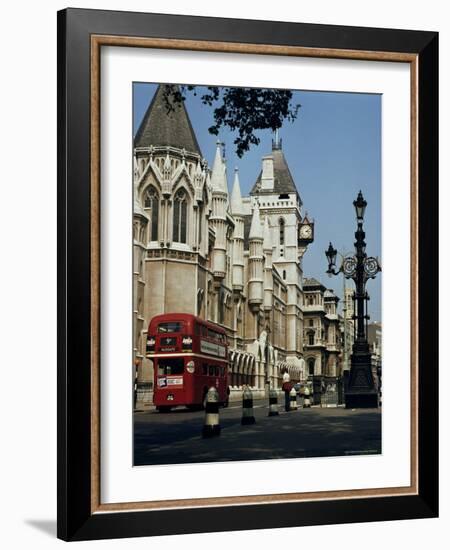 Royal Courts of Justice, the Strand, London, England, United Kingdom-G Richardson-Framed Photographic Print