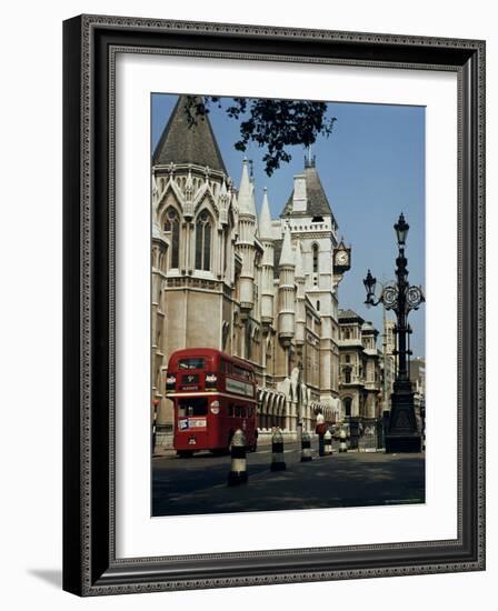 Royal Courts of Justice, the Strand, London, England, United Kingdom-G Richardson-Framed Photographic Print