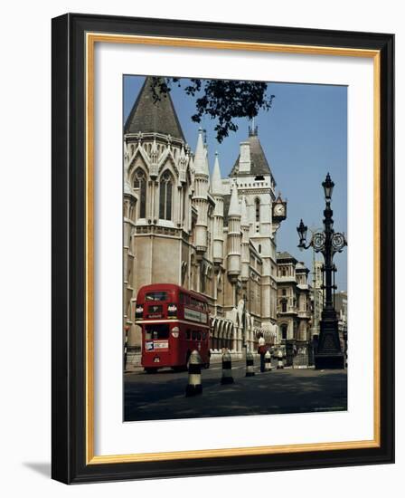 Royal Courts of Justice, the Strand, London, England, United Kingdom-G Richardson-Framed Photographic Print