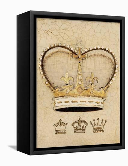 Royal Crown-Arnie Fisk-Framed Stretched Canvas