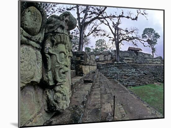 Royal Crypts, Jaguar God, Copan, Maya, Honduras-Kenneth Garrett-Mounted Photographic Print