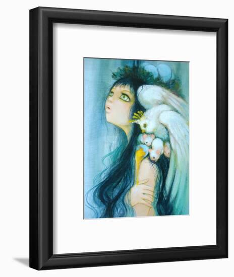 Royal Egg Watcher-Camilla D'Errico-Framed Premium Giclee Print