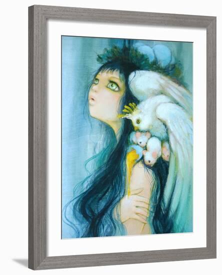 Royal Egg Watcher-Camilla D'Errico-Framed Art Print