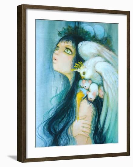 Royal Egg Watcher-Camilla D'Errico-Framed Art Print