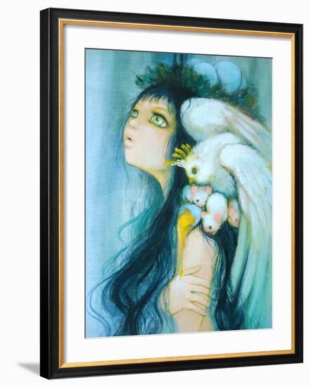 Royal Egg Watcher-Camilla D'Errico-Framed Art Print