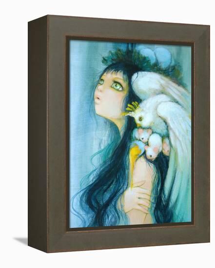 Royal Egg Watcher-Camilla D'Errico-Framed Stretched Canvas