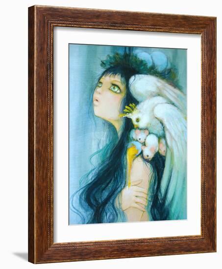 Royal Egg Watcher-Camilla D'Errico-Framed Art Print