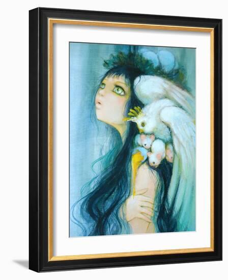 Royal Egg Watcher-Camilla D'Errico-Framed Art Print