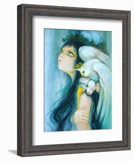 Royal Egg Watcher-Camilla D'Errico-Framed Art Print