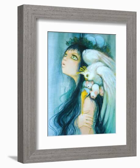 Royal Egg Watcher-Camilla D'Errico-Framed Art Print