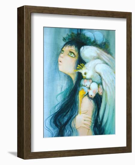 Royal Egg Watcher-Camilla D'Errico-Framed Art Print