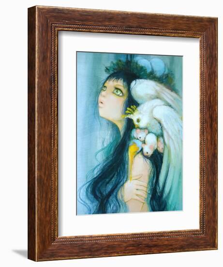 Royal Egg Watcher-Camilla D'Errico-Framed Art Print