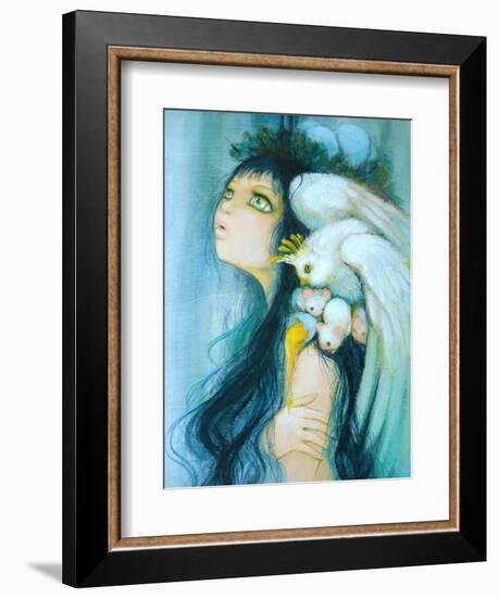 Royal Egg Watcher-Camilla D'Errico-Framed Art Print