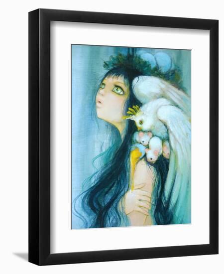 Royal Egg Watcher-Camilla D'Errico-Framed Art Print