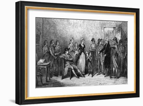 Royal Evasion-Ary Scheffer-Framed Art Print