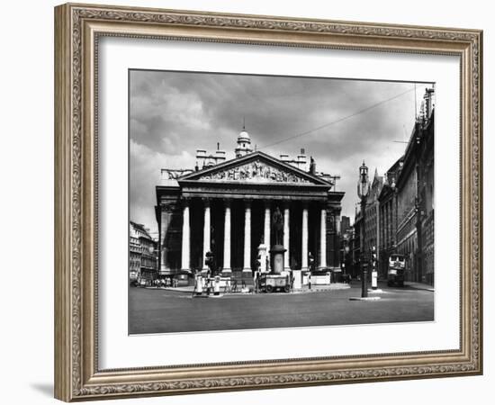 Royal Exchange 1940s-Fred Musto-Framed Photographic Print