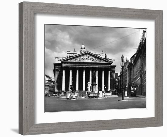 Royal Exchange 1940s-Fred Musto-Framed Photographic Print